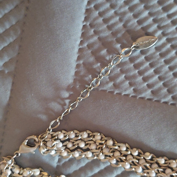 Coldwater Creek Necklace and Earrings Bundle Silver and Gold Tone - Picture 7 of 13